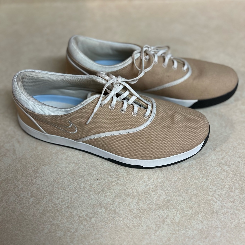 Nike Women's Tan Golf Shoes